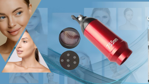 755nm Honeycomb Carbon Facial Laser Skin Therapy Filter