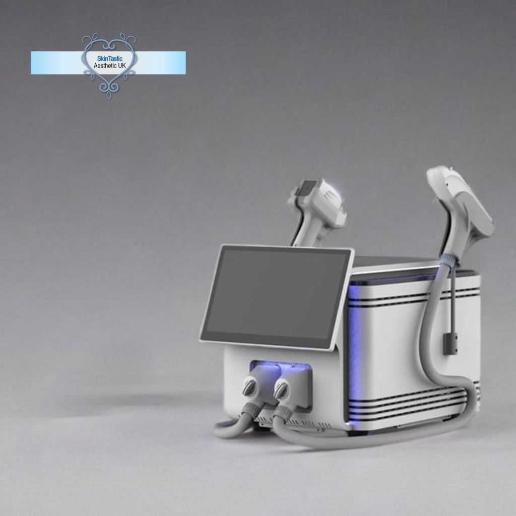 ADLP-2 Portable 2‑in‑1 Diode & ND:YAG Laser System – combined diode and ND:YAG lasers for permanent hair reduction and pigmentation/tattoo treatments.