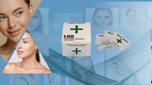 Laser-Safe Alcohol-Free Cleaning Wipes (Box of 100