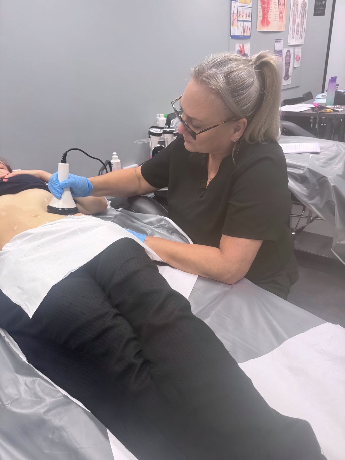 Radio frequency on the upper arm