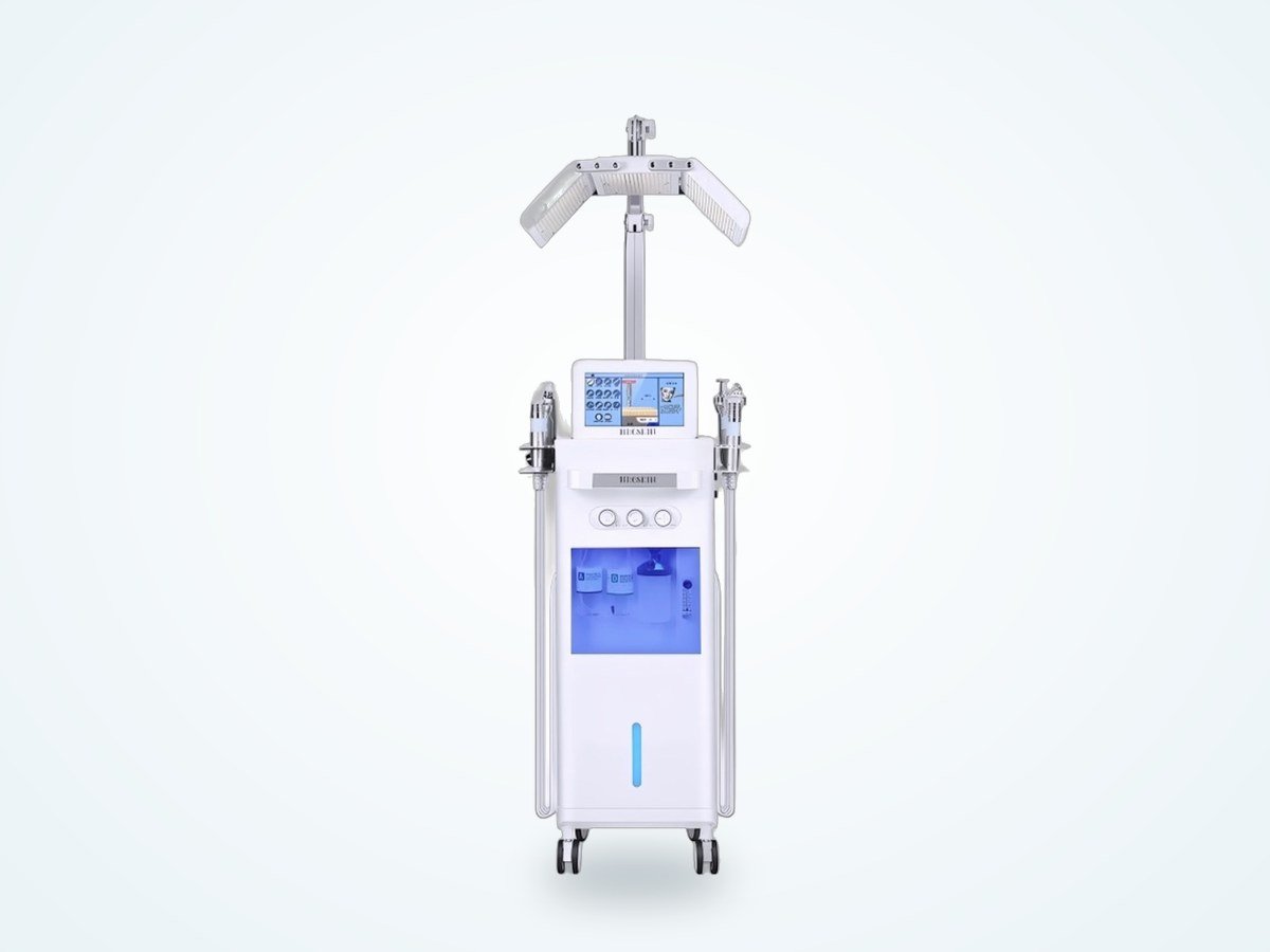 SR-W08 hydro facial system with PDT light therapy lamp