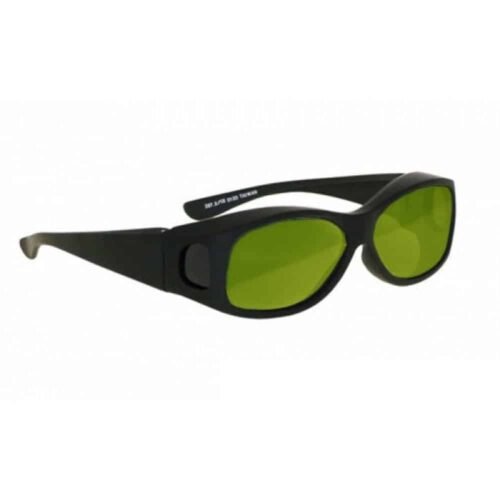 980nm diode laser safety glasses with D98 filter, Model 33 fitover frame