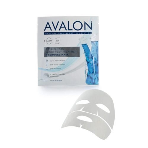 Avalon hydrogel laser aftercare mask sachet and sheet mask