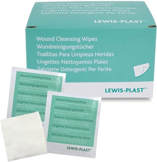 Laser-safe alcohol-free cleaning wipes, box of 100