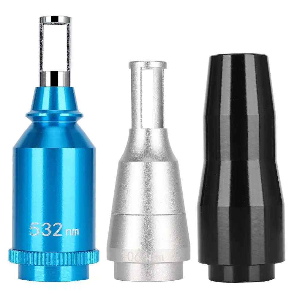 Nd:YAG laser probe handle tips for 1064nm, 532nm and 1320nm carbon peel